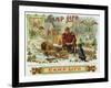 Camp Life Brand Cigar Box Label, Hunting-Lantern Press-Framed Art Print