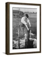 Camp Like, Getting Water, 1896-Gregory & Co-Framed Giclee Print