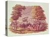 Camp Meeting of the Methodists in North America, Engraved by M. Dubourg, 1819-Jacques Milbert-Stretched Canvas