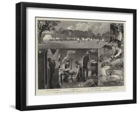 Camp of Manchester Working Lads at Bowdon, Cheshire-null-Framed Giclee Print