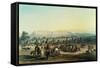 Camp of Piekann Indians-George Catlin-Framed Stretched Canvas