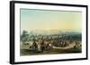 Camp of Piekann Indians-George Catlin-Framed Giclee Print