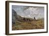Camp of Sitting Bull on Big Horn Mountains, 1873-Henry Cross-Framed Giclee Print