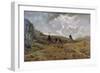 Camp of Sitting Bull on Big Horn Mountains, 1873-Henry Cross-Framed Giclee Print