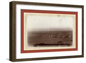 Camp of the 7th Cavalry, Pine Ridge Agency, S.D., Jan. 19, 1891-John C. H. Grabill-Framed Giclee Print