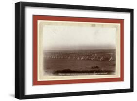Camp of the 7th Cavalry, Pine Ridge Agency, S.D., Jan. 19, 1891-John C. H. Grabill-Framed Giclee Print