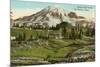 Camp of the Clouds, Mt. Rainier, Washington-null-Mounted Premium Giclee Print