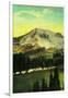 Camp of the Clouds, Paradise Park, Rainier - Rainier National Park-Lantern Press-Framed Art Print