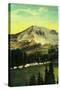 Camp of the Clouds, Paradise Park, Rainier - Rainier National Park-Lantern Press-Stretched Canvas