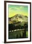 Camp of the Clouds, Paradise Park, Rainier - Rainier National Park-Lantern Press-Framed Art Print