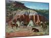 Camp of the Comanche-Jack Sorenson-Mounted Art Print