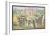 Camp of the Crusaders Near Jerusalem. Miniature from the Historia by William of Tyre, 1460s-null-Framed Giclee Print