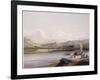 Camp of the Gros Ventres of the Prairies on the Upper Missouri-Karl Bodmer-Framed Giclee Print