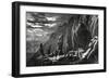 Camp on Side of Ronororaka Crater on Easter Island-null-Framed Giclee Print