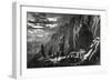 Camp on Side of Ronororaka Crater on Easter Island-null-Framed Giclee Print