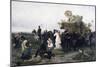 Camp on the Outskirts of Milan in 1859, 1878-Sebastiano de Albertis-Mounted Giclee Print