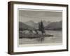 Camp on the Skeena River, British Columbia-Charles Auguste Loye-Framed Giclee Print