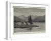 Camp on the Skeena River, British Columbia-Charles Auguste Loye-Framed Giclee Print