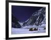 Camp One on Everest Southside-Michael Brown-Framed Premium Photographic Print