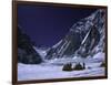 Camp One on Everest Southside-Michael Brown-Framed Premium Photographic Print