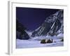 Camp One on Everest Southside-Michael Brown-Framed Photographic Print