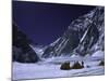 Camp One on Everest Southside-Michael Brown-Mounted Photographic Print