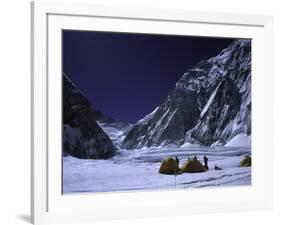 Camp One on Everest Southside-Michael Brown-Framed Photographic Print