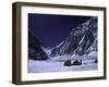 Camp One on Everest Southside-Michael Brown-Framed Photographic Print