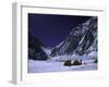 Camp One on Everest Southside-Michael Brown-Framed Photographic Print