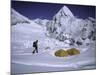 Camp One on Everest Southside-Michael Brown-Mounted Photographic Print