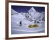 Camp One on Everest Southside-Michael Brown-Framed Photographic Print