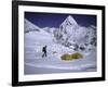 Camp One on Everest Southside-Michael Brown-Framed Photographic Print