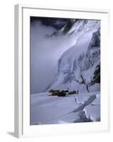 Camp One on the Southside of Everest, Nepal-Michael Brown-Framed Photographic Print