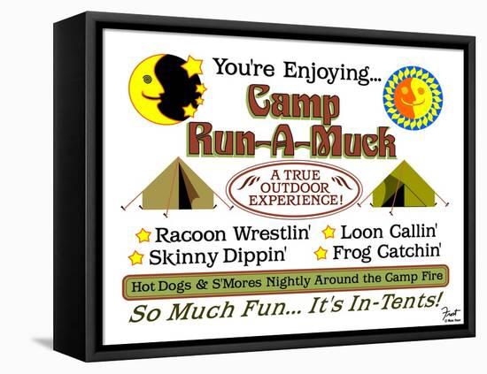 Camp Run-a-Muck-Mark Frost-Framed Stretched Canvas