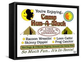 Camp Run-a-Muck-Mark Frost-Framed Stretched Canvas