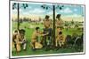 Camp Shelby, Mississippi, View of Soldiers in the Signal Corps-Lantern Press-Mounted Art Print