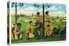 Camp Shelby, Mississippi, View of Soldiers in the Signal Corps-Lantern Press-Stretched Canvas