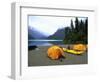 Camp Site by Lake, Chile-Michael Brown-Framed Photographic Print