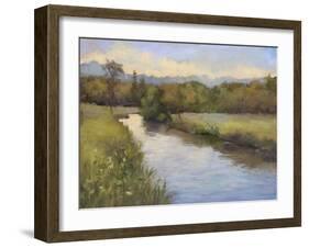 Camp Springs Farm-Mary Jean Weber-Framed Art Print