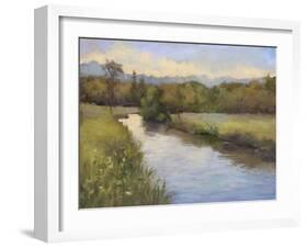 Camp Springs Farm-Mary Jean Weber-Framed Art Print