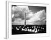 Camp under Washington Monument-null-Framed Photographic Print