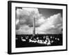 Camp under Washington Monument-null-Framed Photographic Print