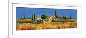 Campagna toscana-Daniela Corallo-Framed Art Print