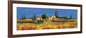 Campagna toscana-Daniela Corallo-Framed Art Print