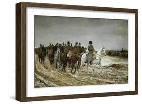 Campagne de France, 1814-Jean-Louis Ernest Meissonier-Framed Giclee Print