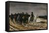 Campagne de France Napoleon, c.1864-Jean-Louis Ernest Meissonier-Framed Stretched Canvas