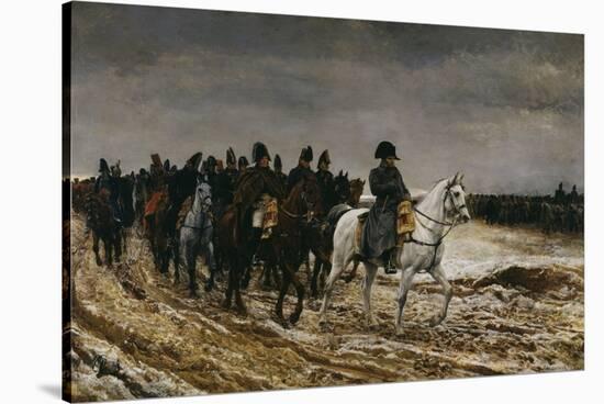 Campagne de France Napoleon, c.1864-Jean-Louis Ernest Meissonier-Stretched Canvas