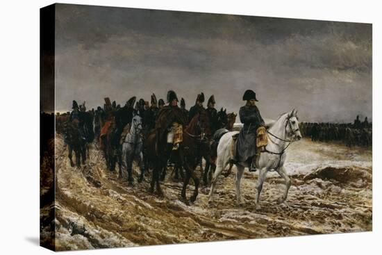 Campagne de France Napoleon, c.1864-Jean-Louis Ernest Meissonier-Stretched Canvas