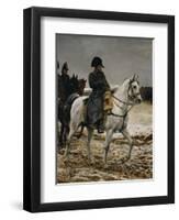 Campagne de France Napoleon, c.1864-Jean-Louis Ernest Meissonier-Framed Giclee Print