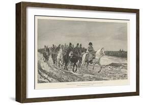 Campagne De France, or 1814, Recently Sold for £34,000-Jean-Louis Ernest Meissonier-Framed Giclee Print